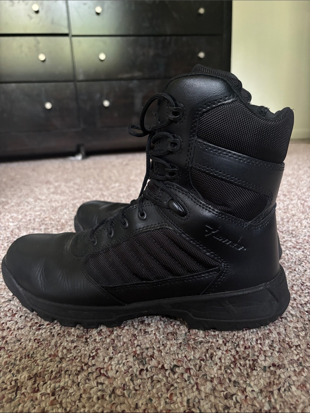 Bates Black Tactical Men’s Lace-Up Boot